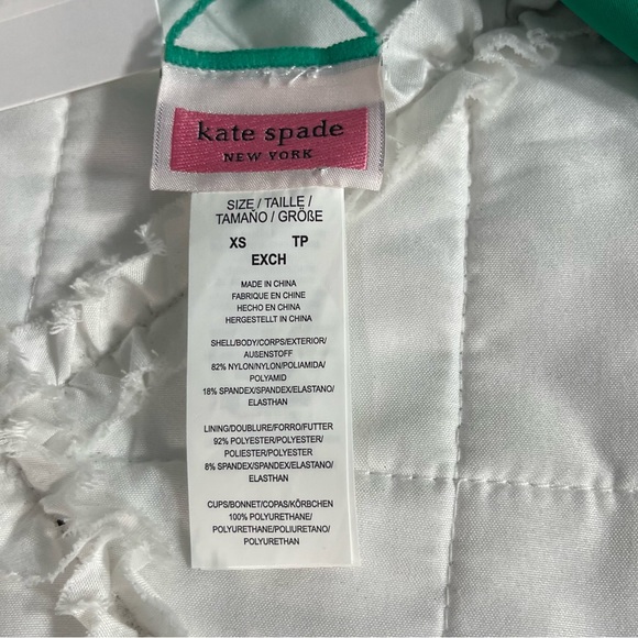NWT Kate Spade New York XS reversible swimming suit - Picture 6 of 11